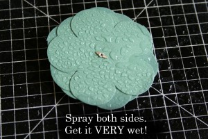 Step 4b - very wet